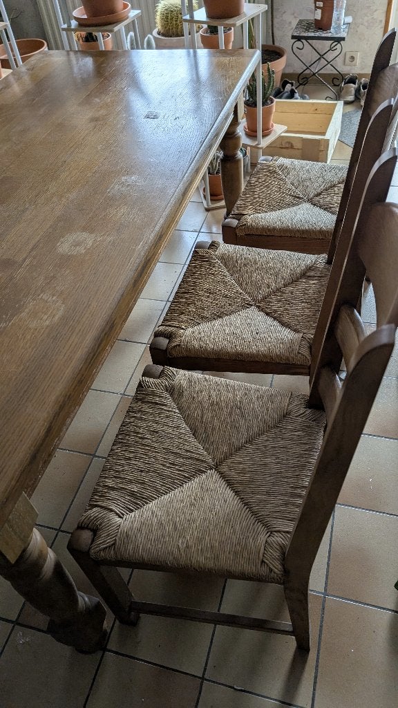 chaises, Cinq personnes ou plus, Enlèvement, Utilisé, 50 à 100 cm