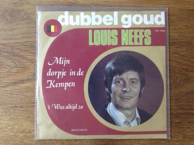 single louis neefs, CD & DVD, Vinyles Singles, En néerlandais, Housse de protection extérieure, Pochette photo, Pressage original