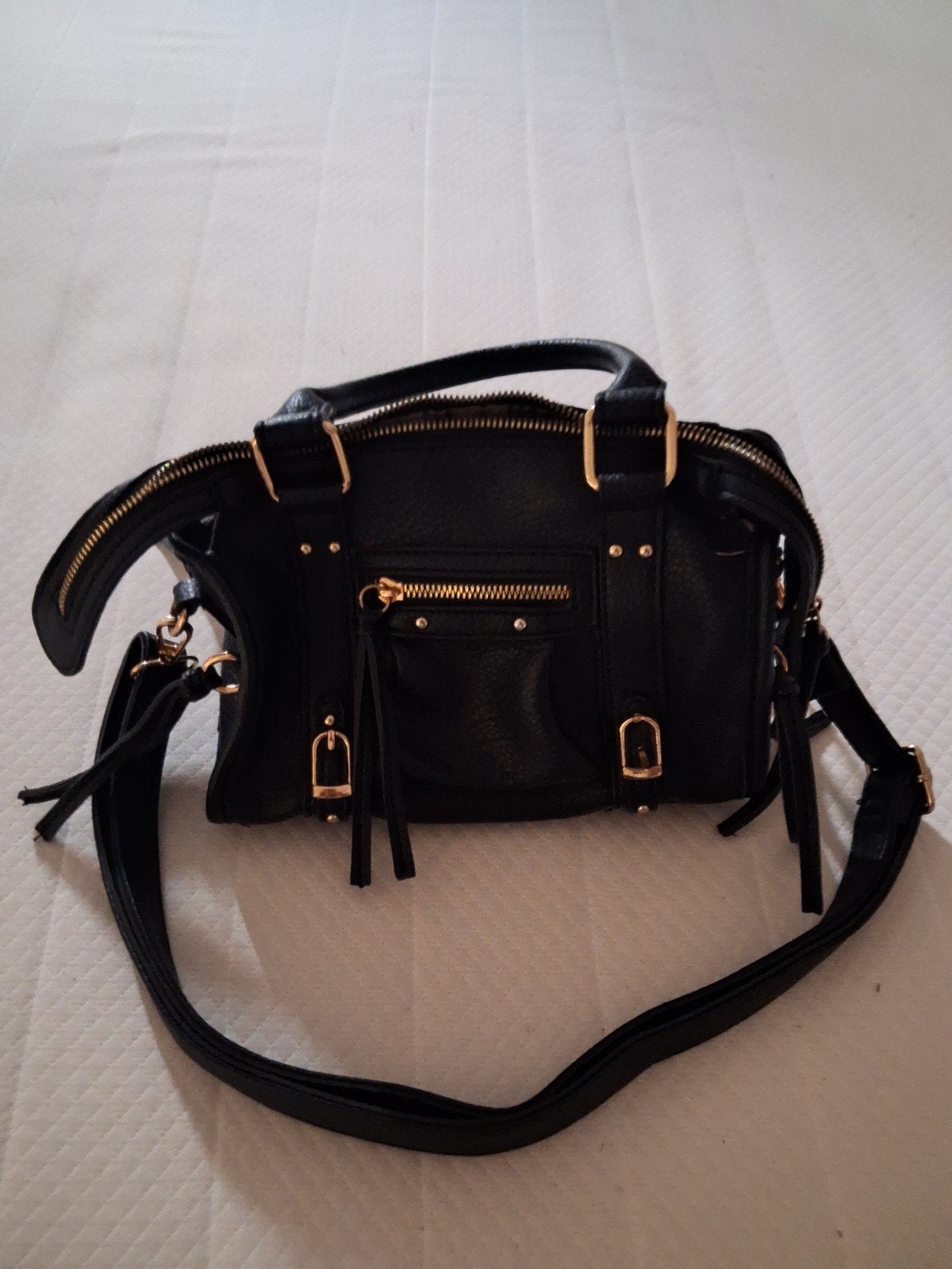 Sac bandoulière noir eros, Bijoux, Sacs & Beauté, Sacs | Sacs à bandoulière, Autres marques, Cuir, Comme neuf, Enlèvement