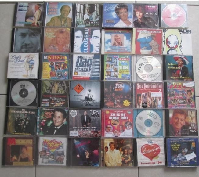 39 CD originaux avec des artistes néerlandophones, Enlèvement ou Envoi, Comme neuf