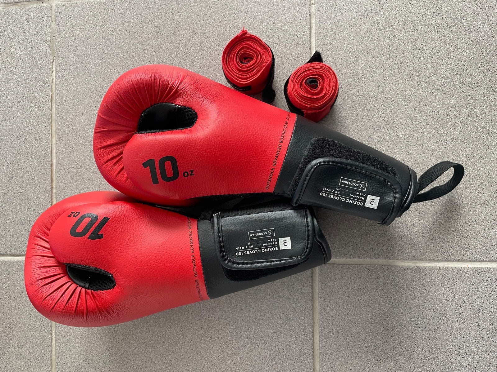 Gants de boxe et bandages pour enfants, Enlèvement ou Envoi, Comme neuf