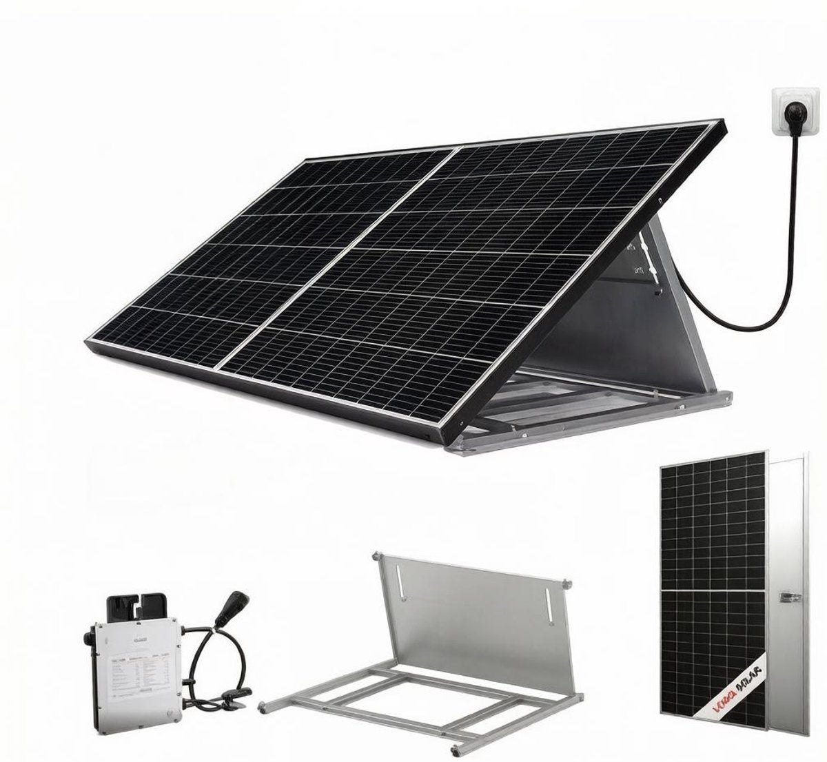 Kit photovoltaïque 830W plug and play NEUF, Bricolage & Construction, Enlèvement ou Envoi, Neuf
