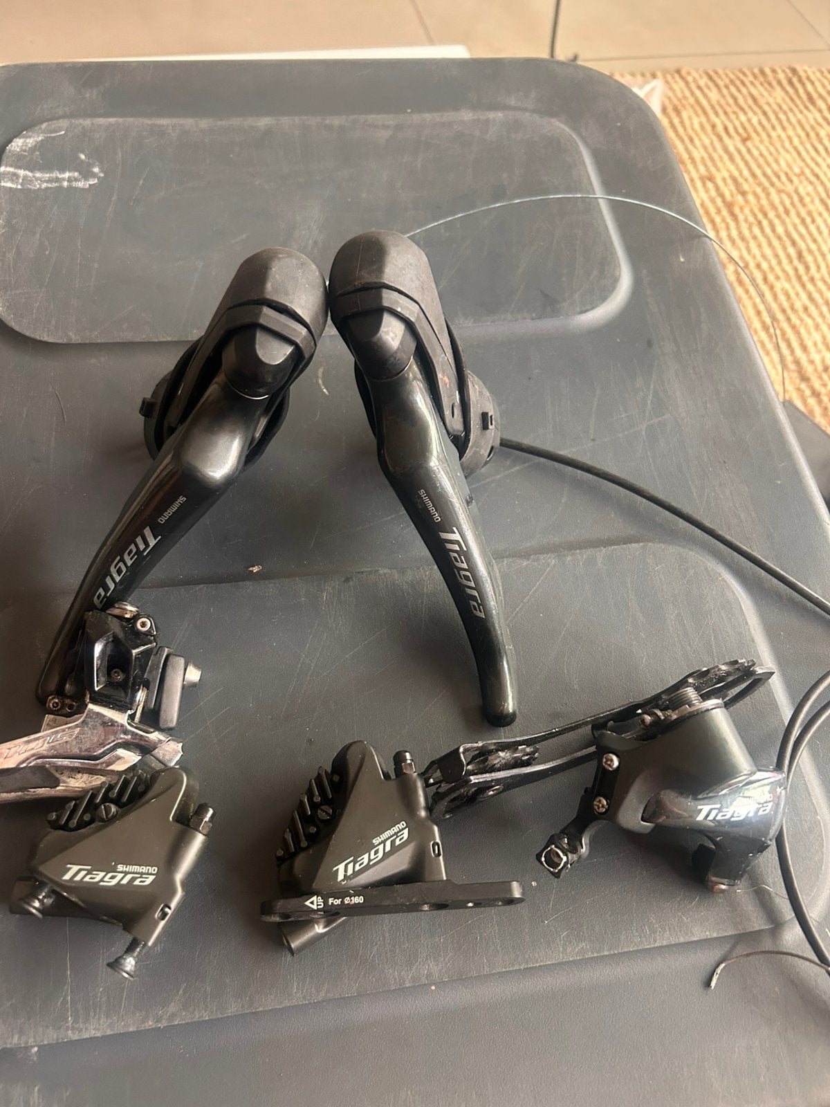 Shimano tiagra onderdelen, Fietsen en Brommers, Ophalen of Verzenden, Zo goed als nieuw
