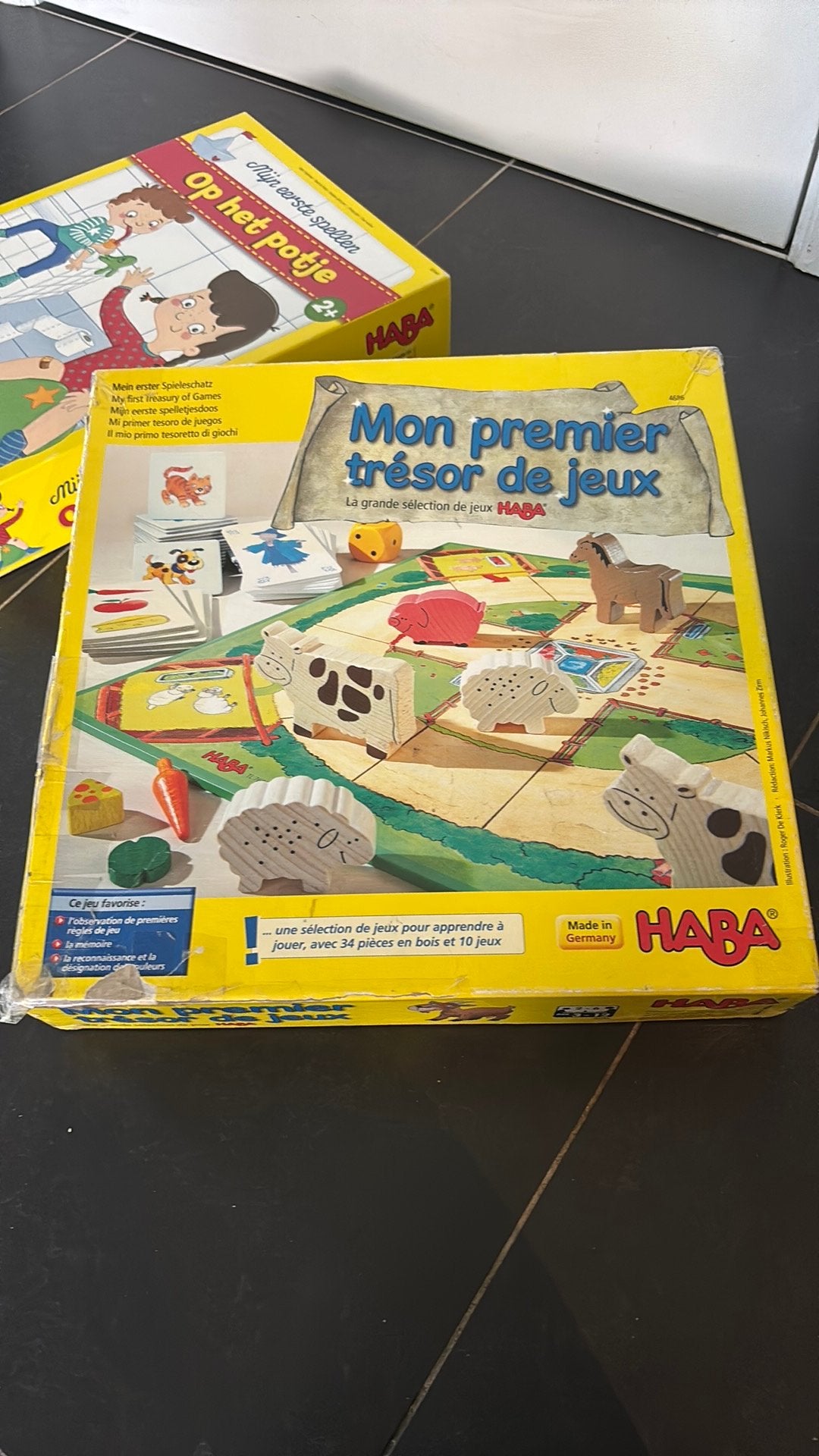 Haba - ma première boîte de jeu, Enlèvement ou Envoi, Comme neuf, Découverte