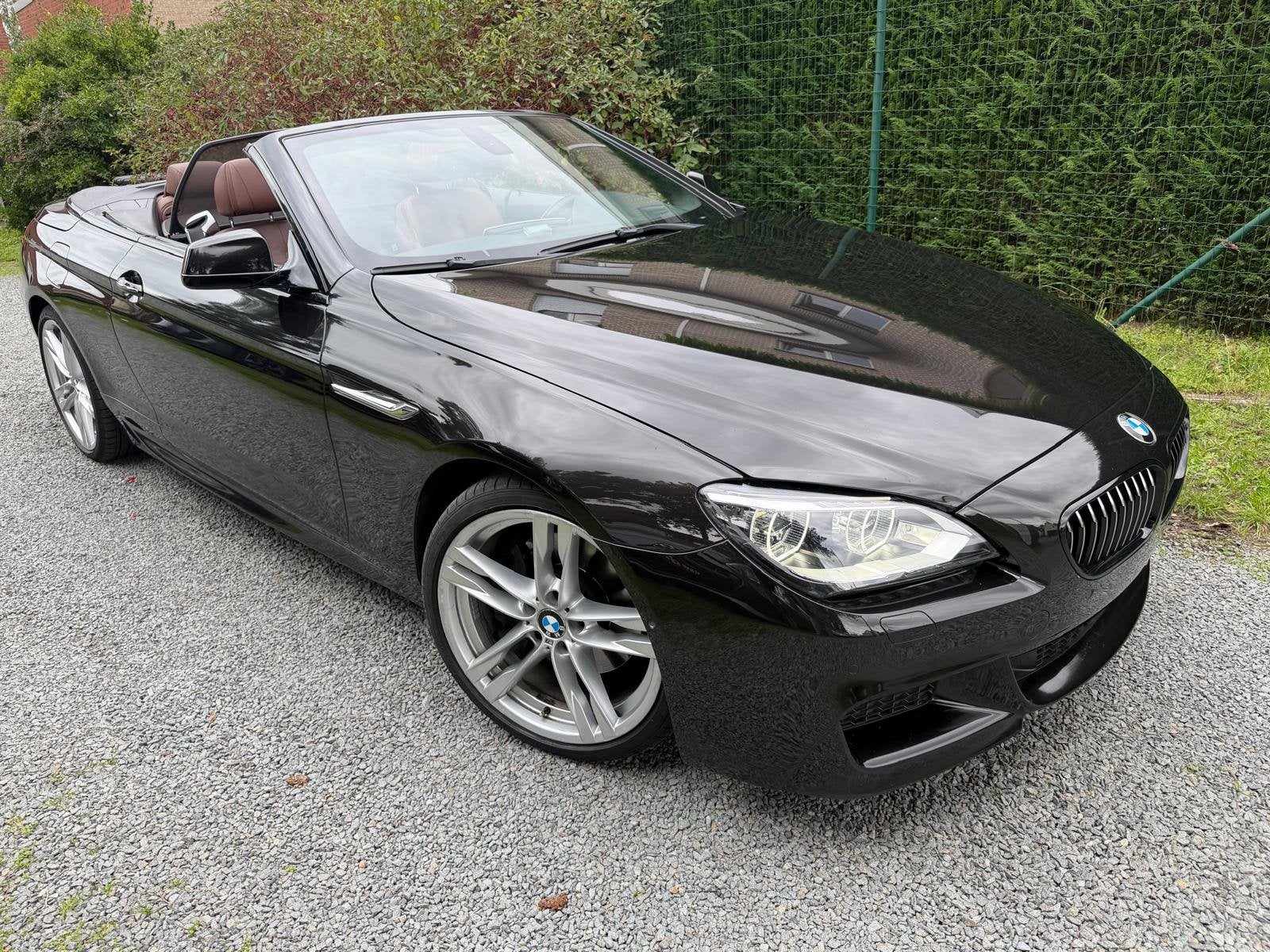 BMW 640D 3.0 Automatique* Pack M *Cabrio* 230 kW/313 CV *, Autos, Cuir, Euro 5, Série 6, Entreprise