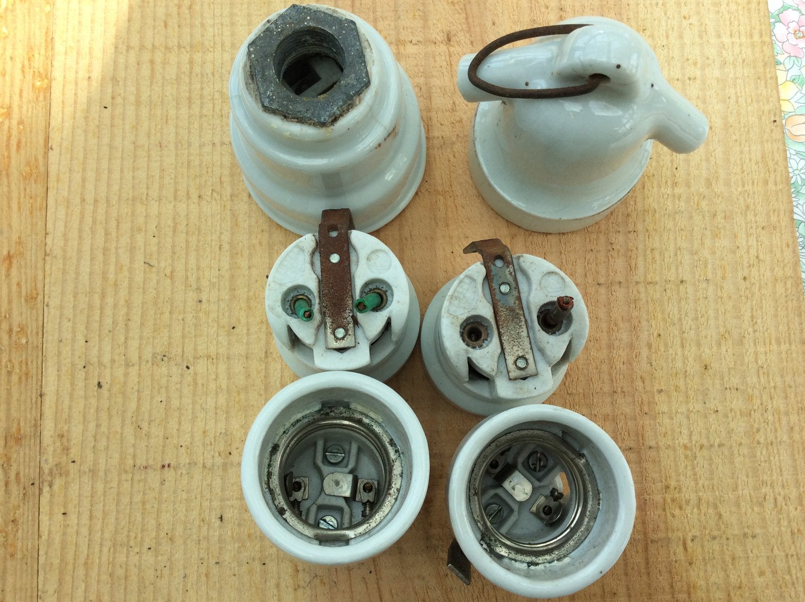 Porseleinen fittings, Ophalen of Verzenden