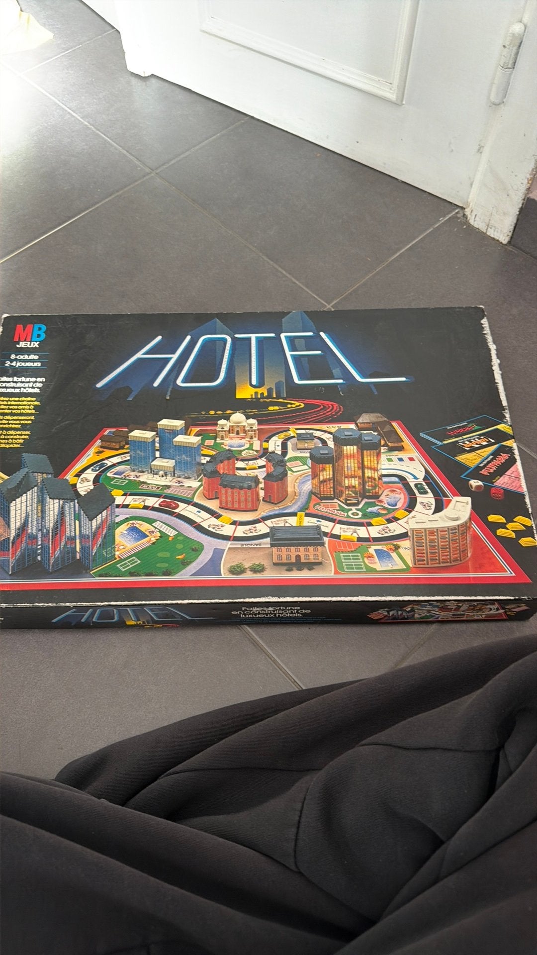 jeu «  Hotel » 1986, Enlèvement, Utilisé