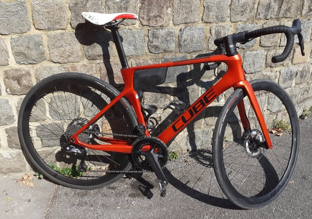 vélo de route CUBE, Vélos & Vélomoteurs, Autres marques, 49 à 53 cm, Enlèvement, Utilisé