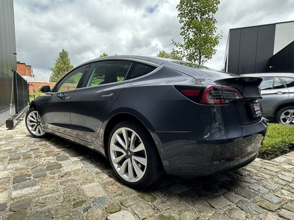Tesla Model 3 Long-Range Dual Motor AWD 441pk / 19"Alu NW b, Auto's, Automaat, Zwart, Blauw, 326 kW