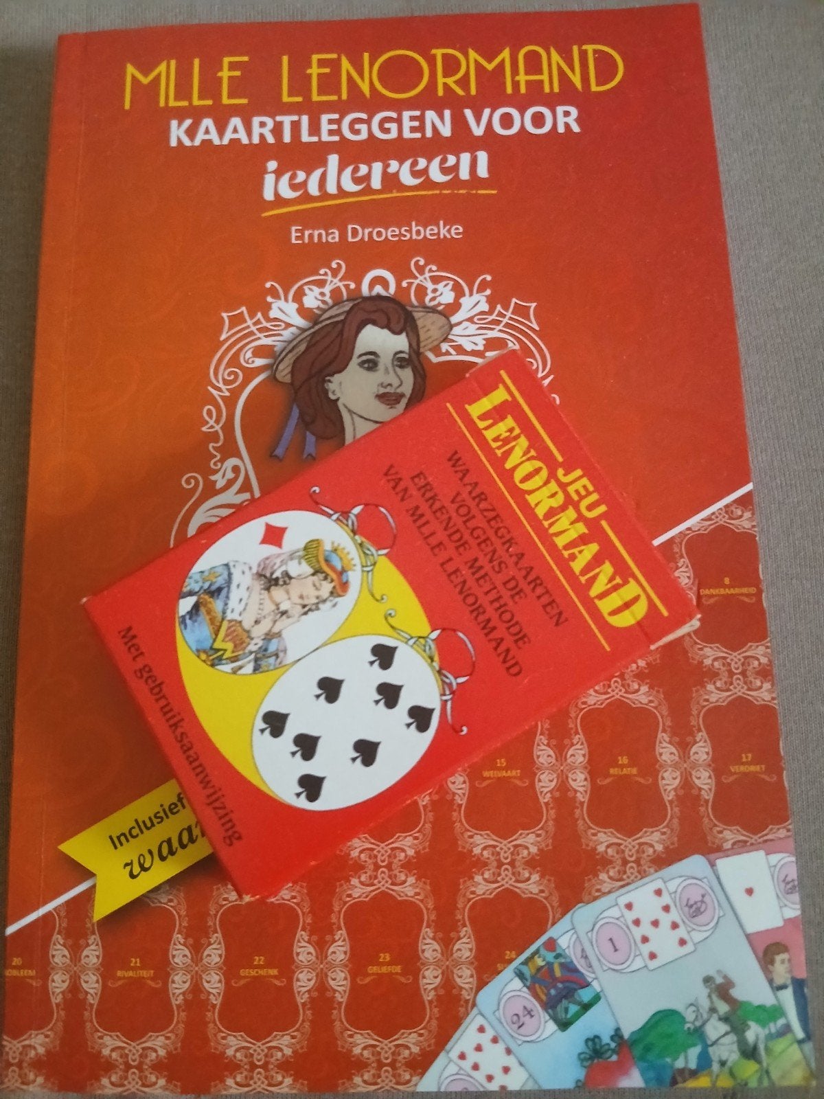 Erna Droesbeke - HB met kaarten erbij, Enlèvement ou Envoi, Astrologie, Erna Droesbeke