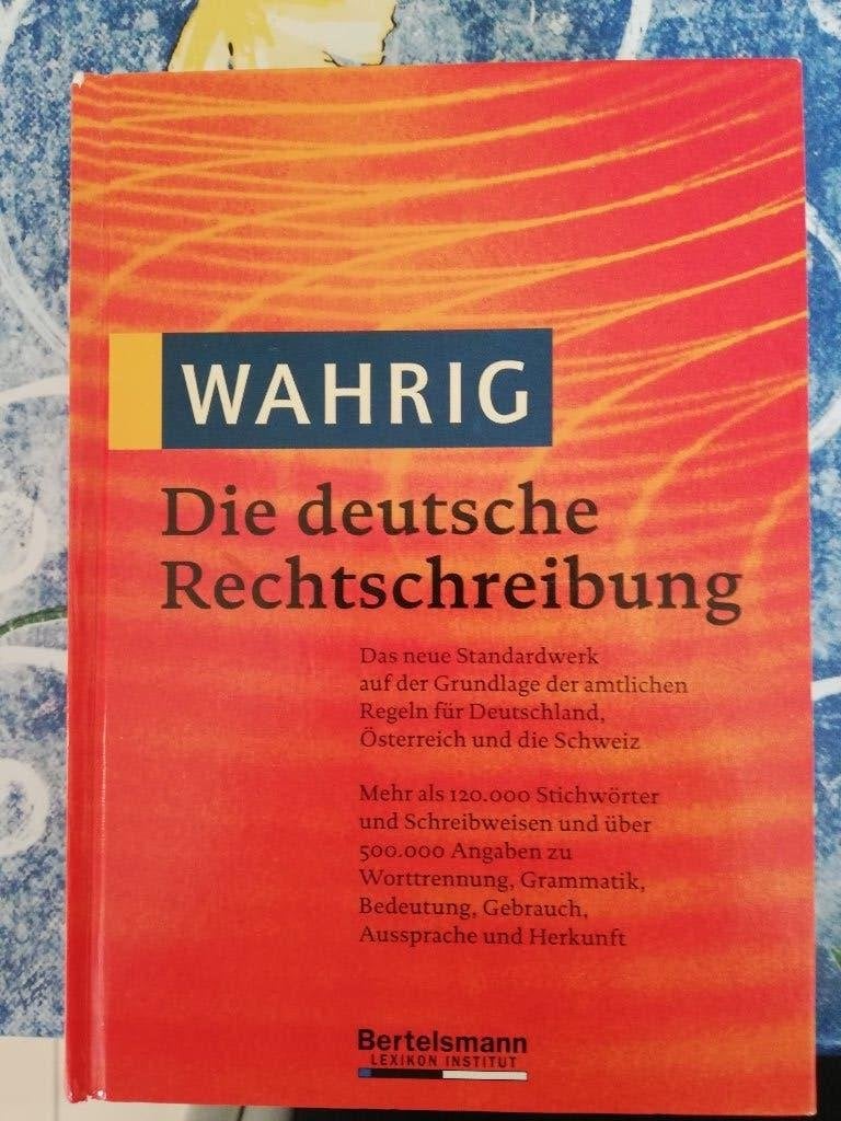 Uitleg over Duitse spelling en uitleg over de Duitse taal, Boeken, Woordenboeken, Ophalen of Verzenden, Gelezen, Duits