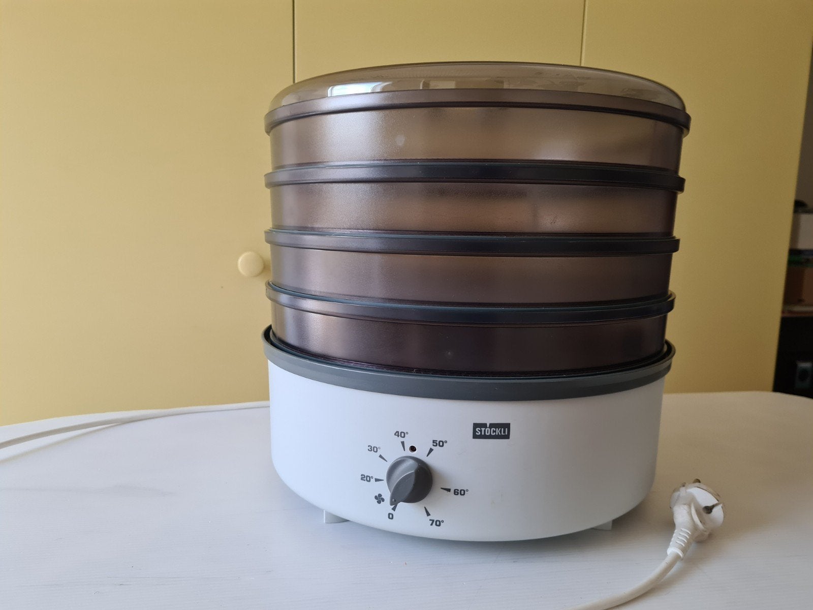 Voedseldroger / dehydrator Stöckli, Huis en Inrichting, Keuken | Keukenbenodigdheden, Ophalen, Gebruikt
