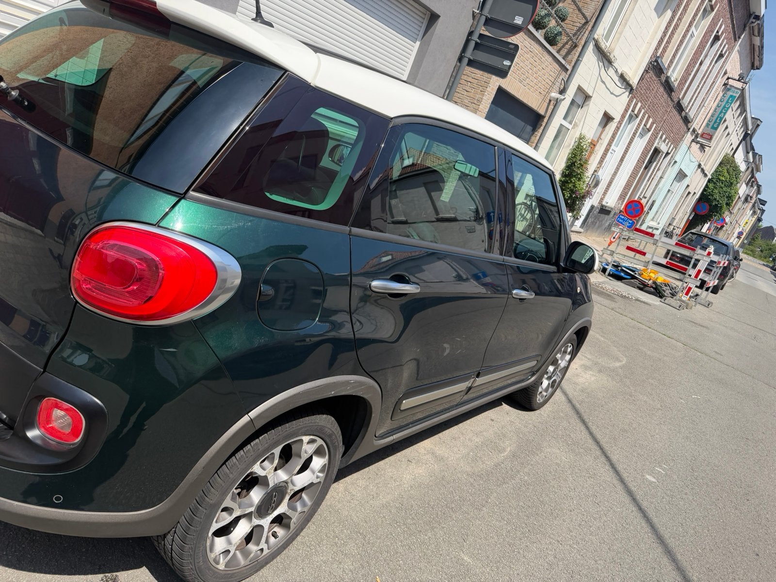 FIAT L TE KOOP, Auto's, Euro 5, Zwart, Leder en Stof, Diesel