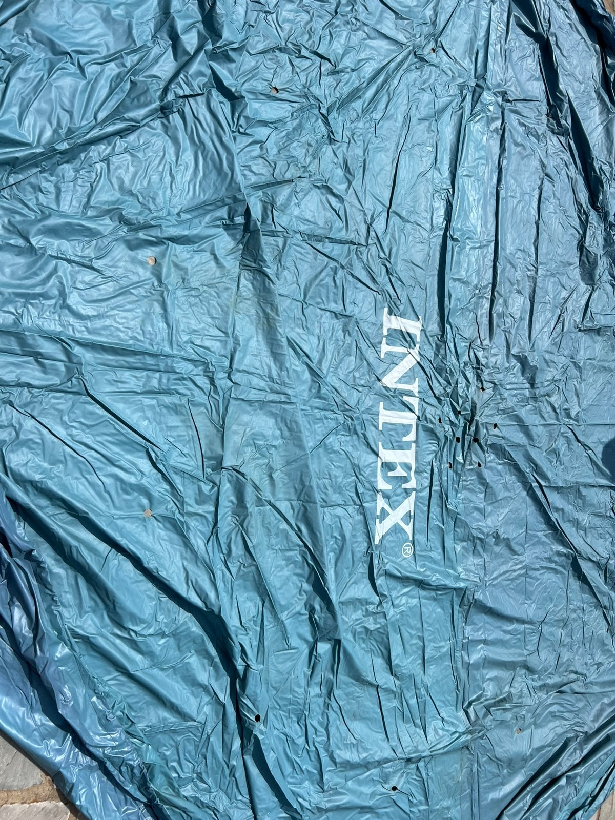 Afdekzeil intex 366 m, Ophalen, Zo goed als nieuw