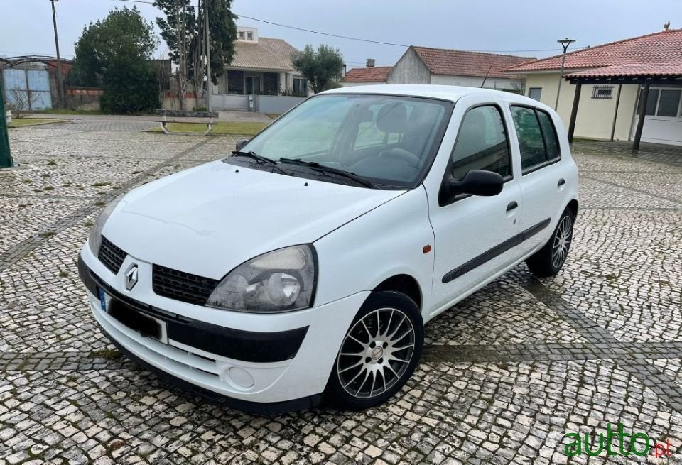 Renault Clio II 1.5 Dci, Voorwielaandrijving, Stof, Wit, Particulier