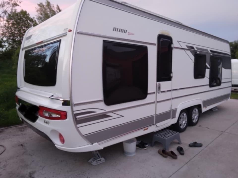 Fendt bijou chrome, Caravans en Kamperen, Particulier, Douche, Fendt