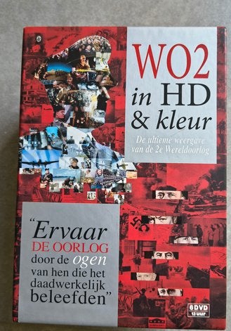 WOII in HD en kleur, Cd's en Dvd's, Dvd's | Documentaire en Educatief, Ophalen, Vanaf 16 jaar, Oorlog of Misdaad, Boxset
