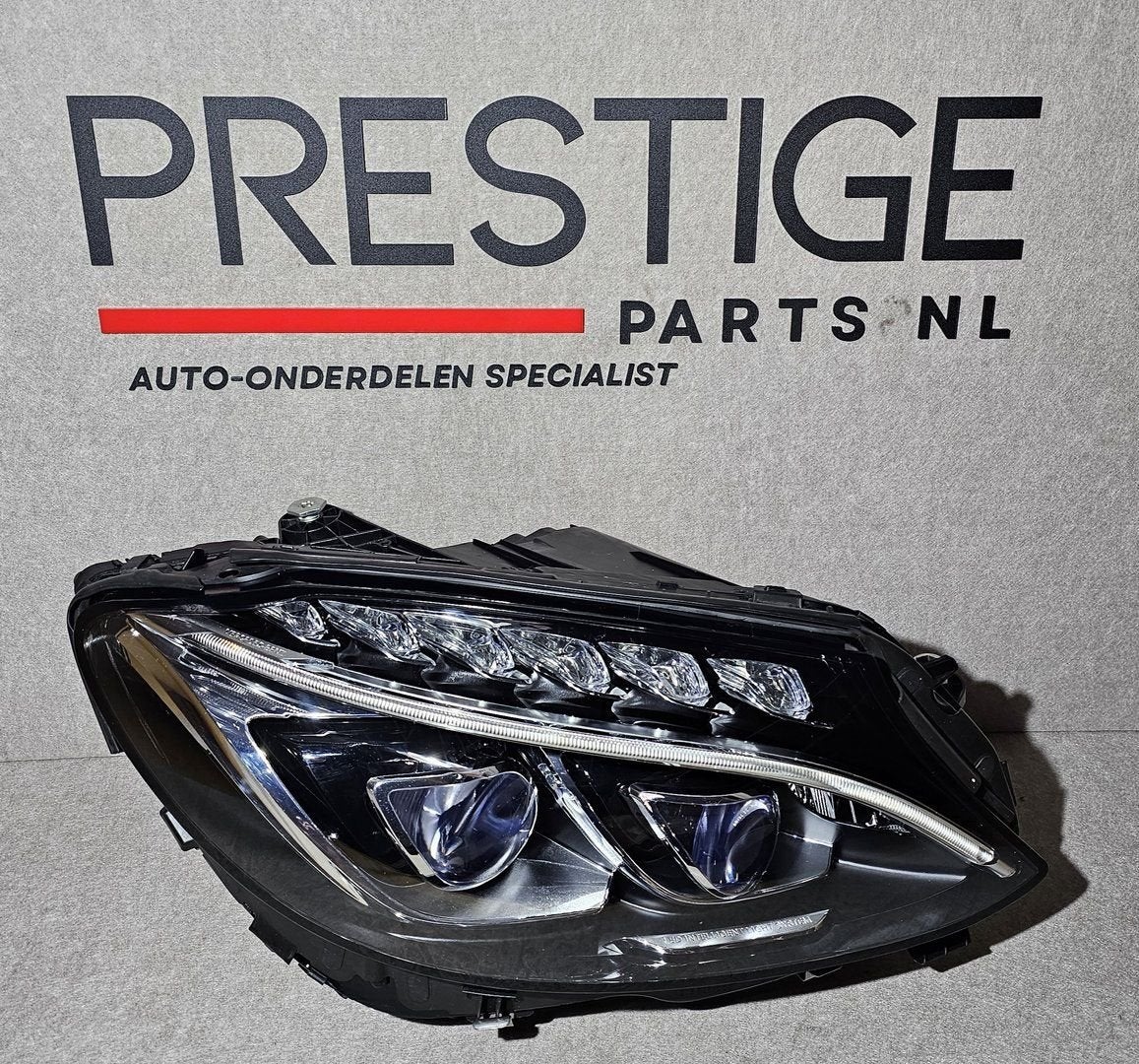 Koplamp Mercedes C Klasse W205 ILS VOLL LED Rechts COMPLEET, -, Origine de la pièce connue, Utilisé, -