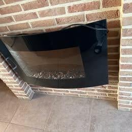 sierhaard (kan ook verwarmen), Huis en Inrichting, Haarden, Ophalen, Zo goed als nieuw, Hangende haard, Elektrische haard