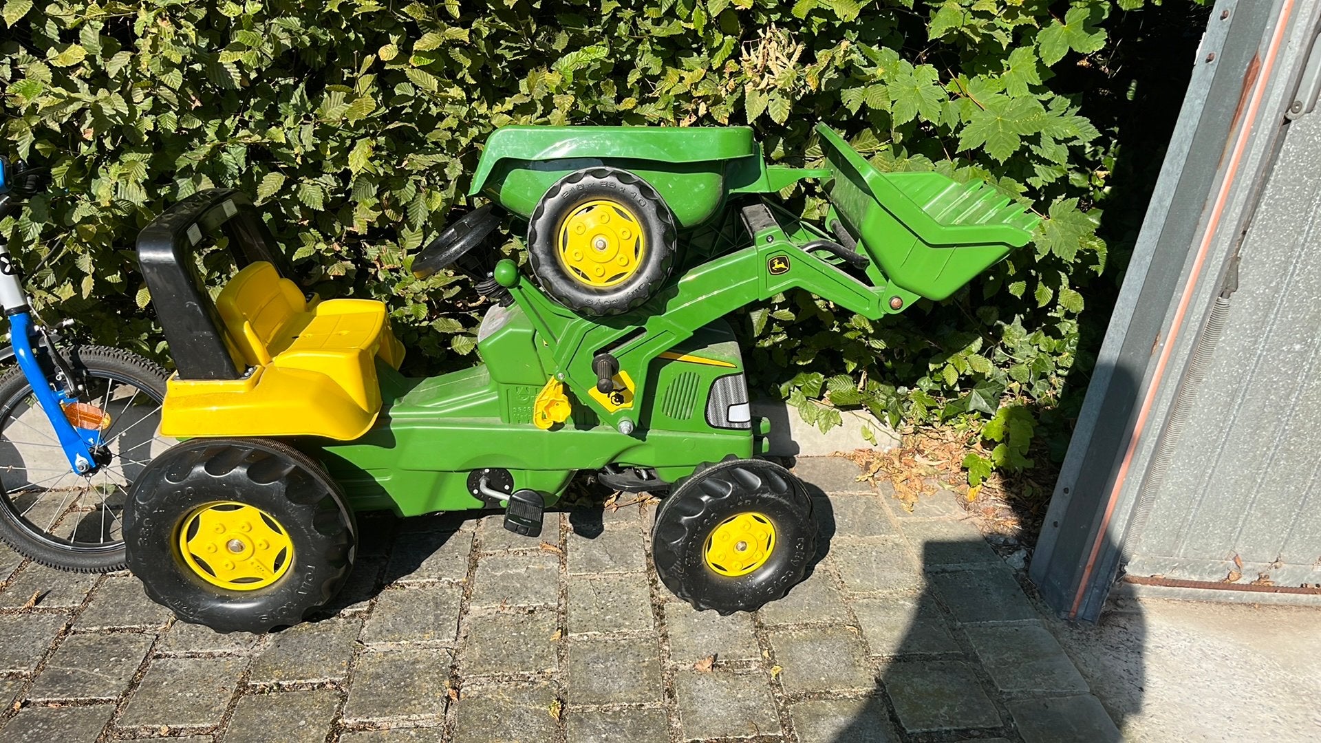 Speelgoed tractor, Ophalen, Gebruikt