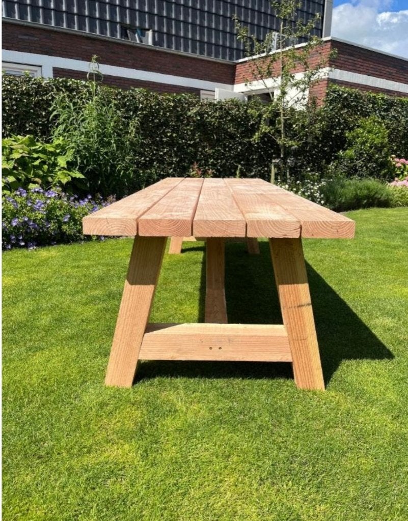 prachtige extreme douglas tuintafels, Ophalen of Verzenden, Nieuw, Rechthoekig, Hout