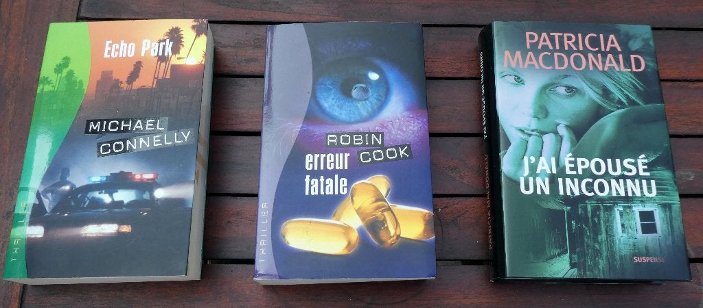Lot de 3 thrillers grands formats, Livres, Thrillers, Enlèvement ou Envoi, Comme neuf