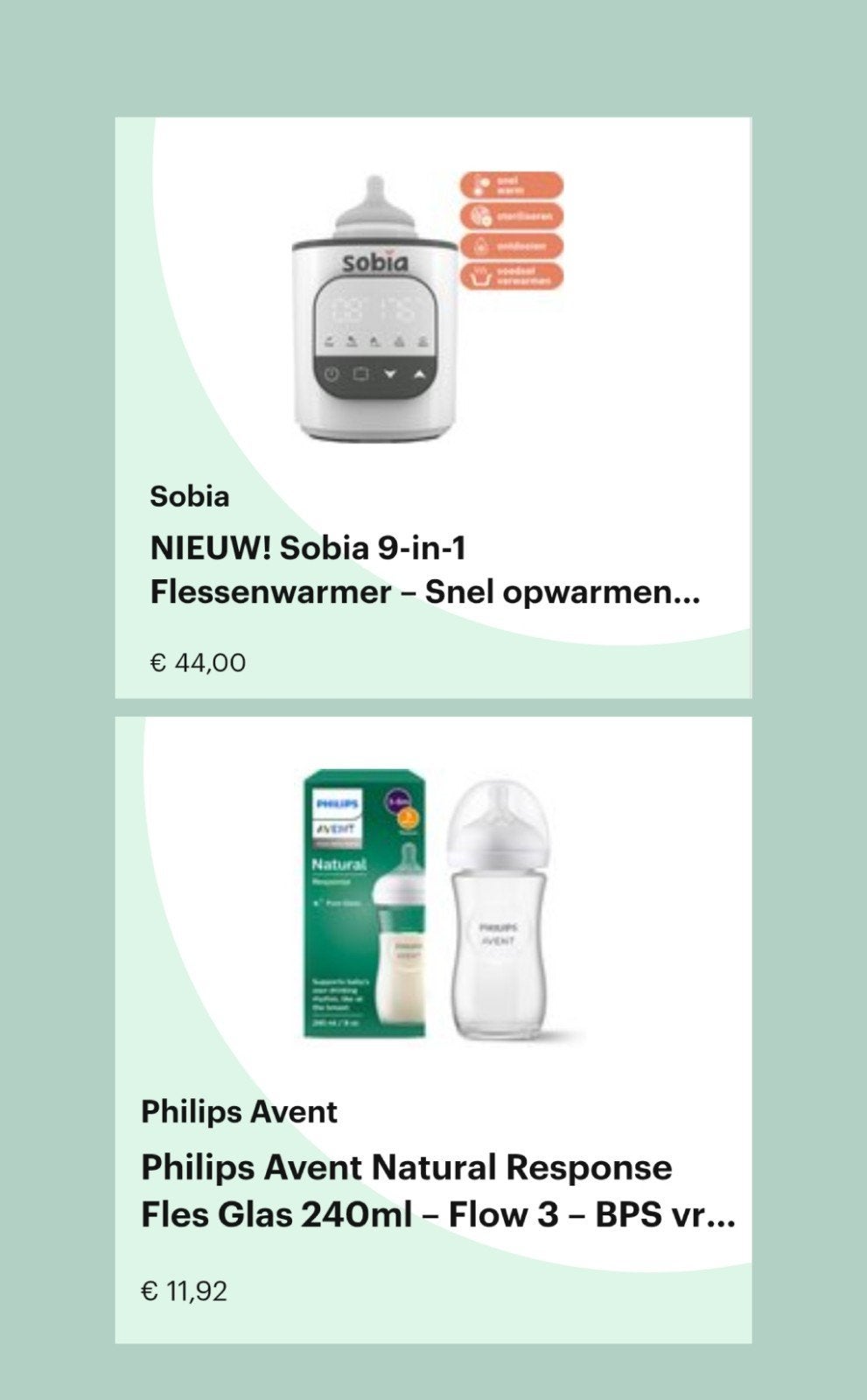 flessenwarmer met philips papfles, Kinderen en Baby's, Ophalen, Zo goed als nieuw