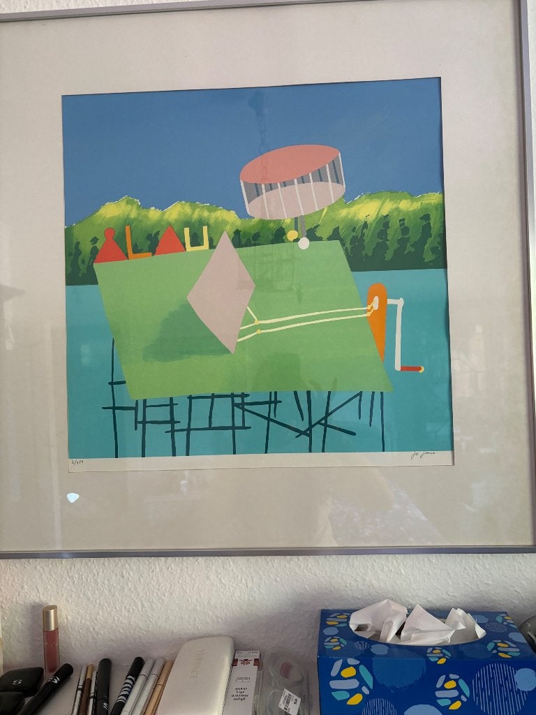 Litho Jos jans, Antiek en Kunst, Gelimiteerde oplage, Ophalen of Verzenden, Overige onderwerpen, Lithografie