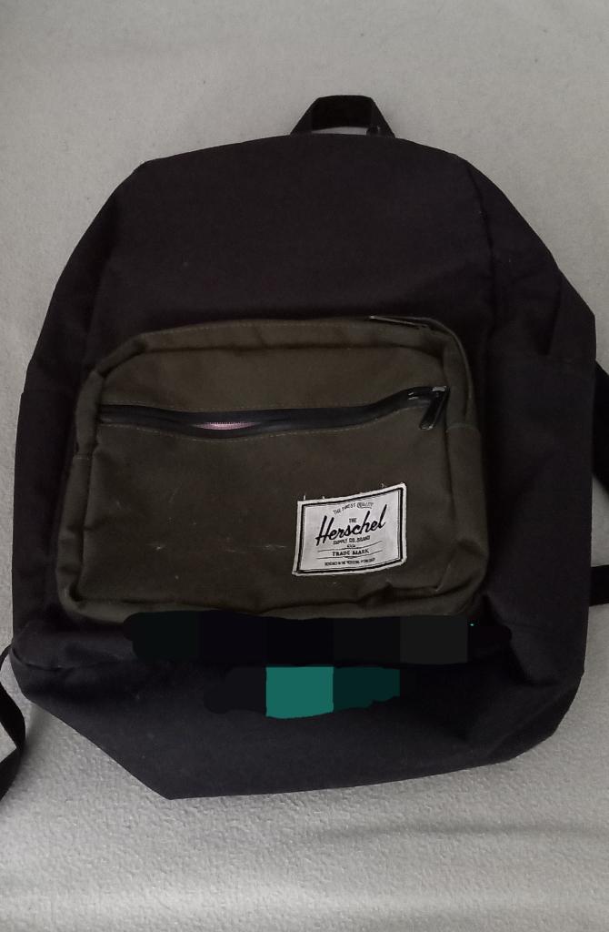 Boekentas Herschel, Handtassen en Accessoires, Tassen | Schooltassen, Ophalen, Zwart, Aktetas of Boekentas, 40 tot 50 cm