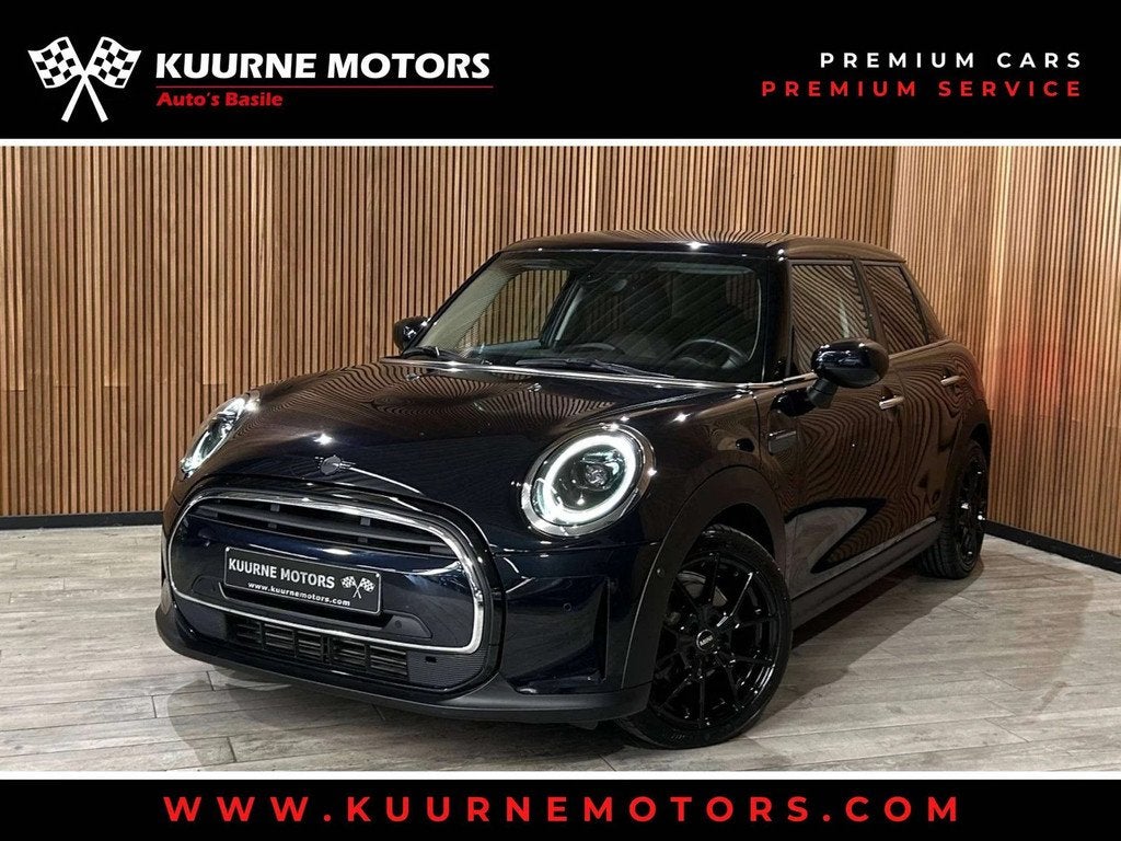 MINI One 1.5iA 5d. Alu17"/Led/Leder/Dab/Gps/Pdc/Bt/Cruise *1, Auto's, Automaat, 75 kW, Gebruikt, Euro 6
