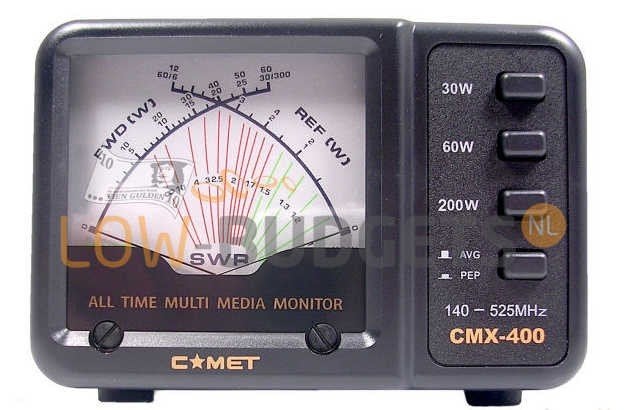 Comet CMX-400 Kruisnaald SWR Meter 140-525 MHz, Envoi