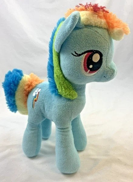 Famosa Softies My Little Pony Rainbow Dash Knuffel 30cm MLP, Verzenden, Zo goed als nieuw