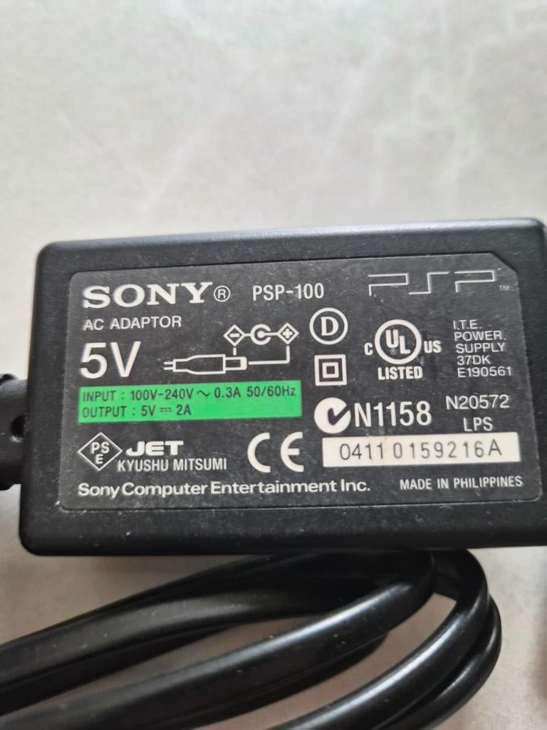Oplader sony PSP origineel, Ophalen of Verzenden, Zo goed als nieuw