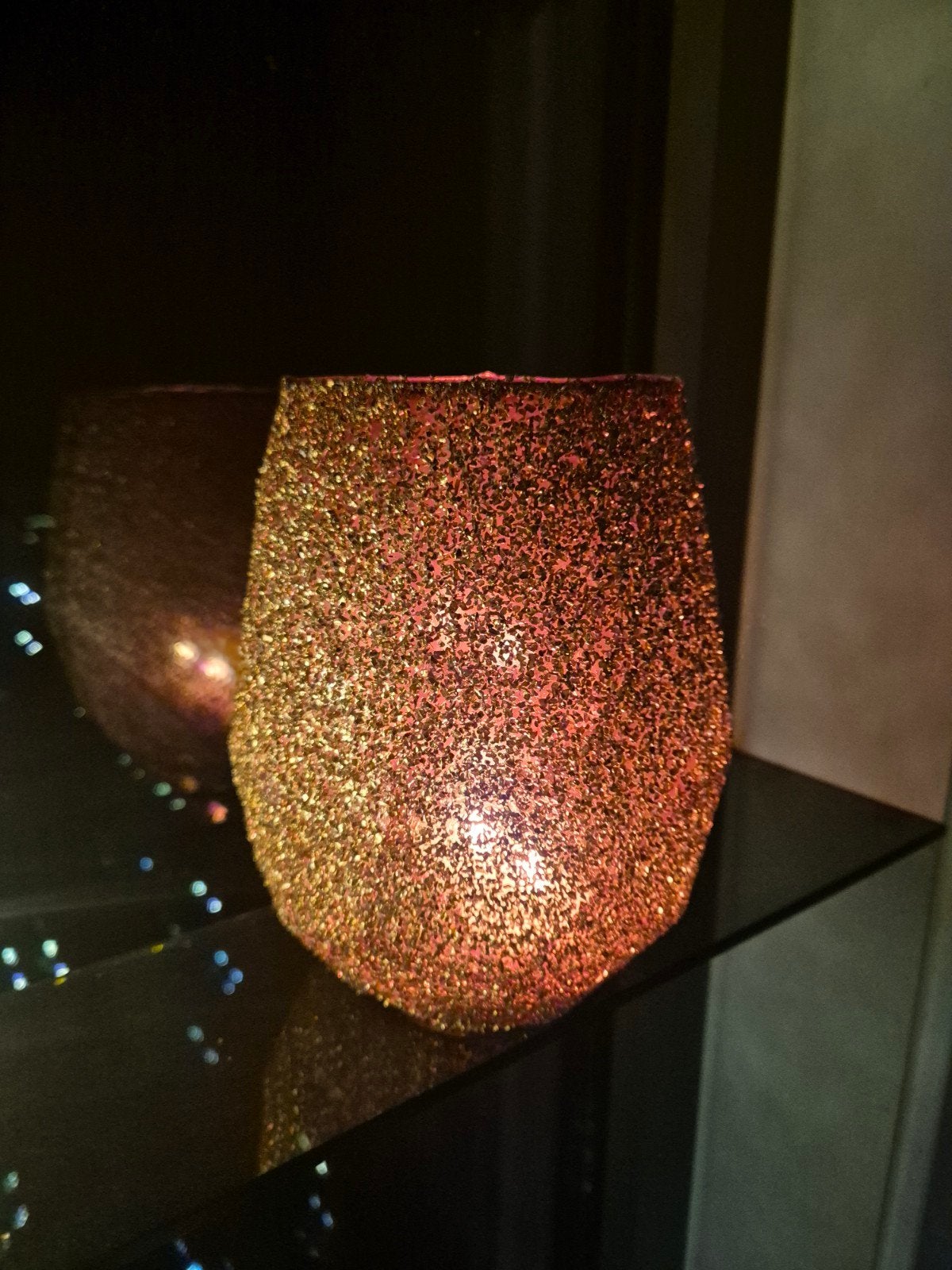 vaas verlicht, Ophalen