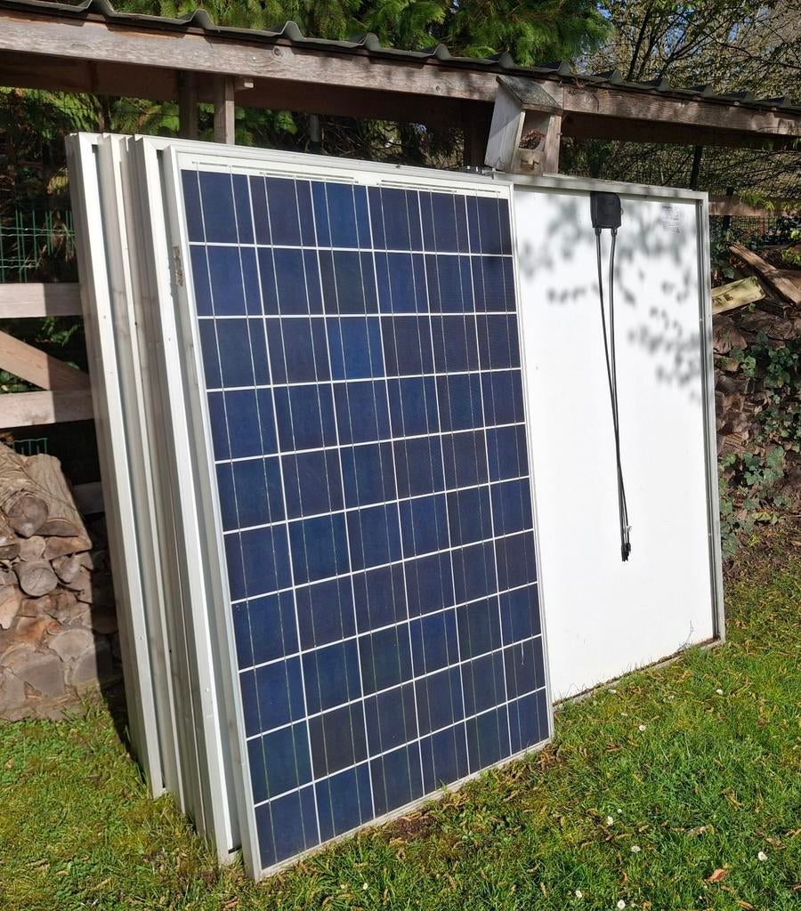 20 panneaux photovoltaïques 245 w + 2 onduleurs, Bricolage & Construction, Panneaux solaires & Accessoires, Enlèvement