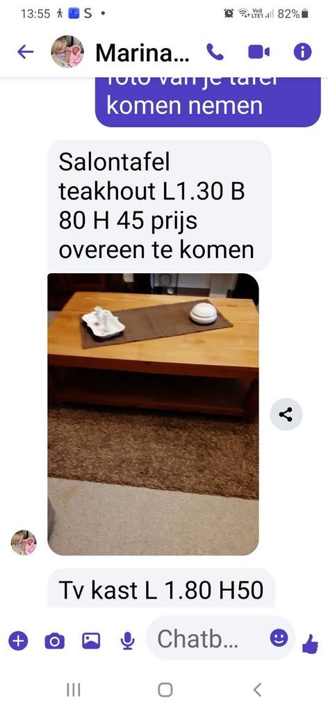 Meubels in teakhout, Tickets & Billets