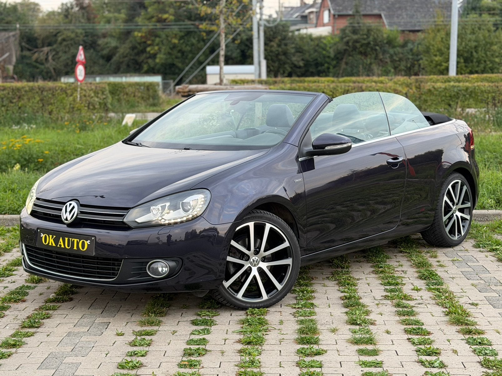 Vw Golf Cabriolet 1.4 TSI Carplay  86.000Km Garantie 12 Mois, Auto's, Euro 5, Cabriolet, Leder, Bedrijf