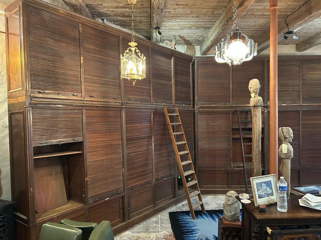 Très belles grandes armoires de bibliothèque, Antiquités & Art, Antiquités | Meubles | Armoires, Enlèvement
