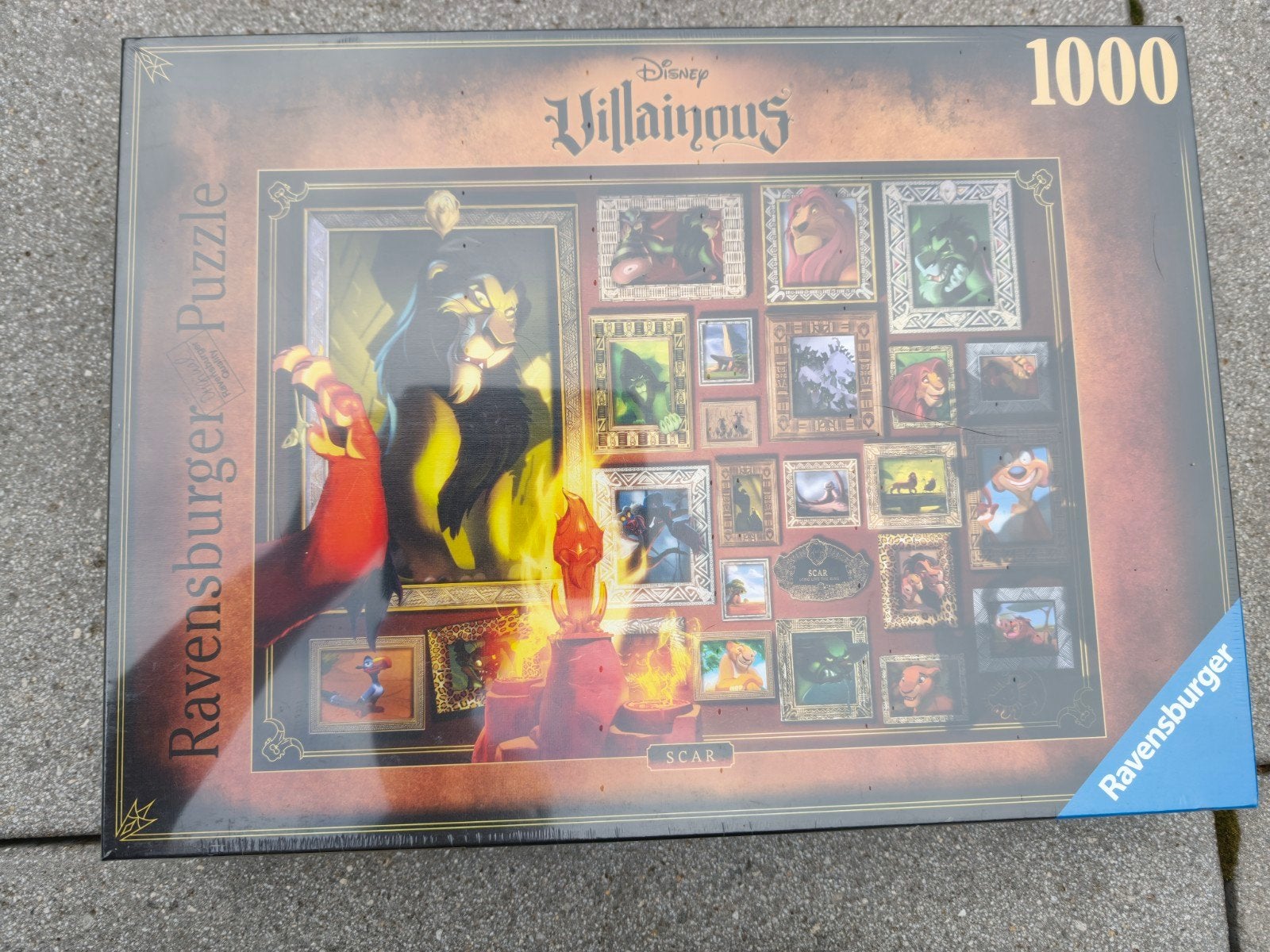 Puzzel disney 1000 stukjes, Hobby en Vrije tijd, Ophalen, 500 t/m 1500 stukjes, Nieuw, Legpuzzel
