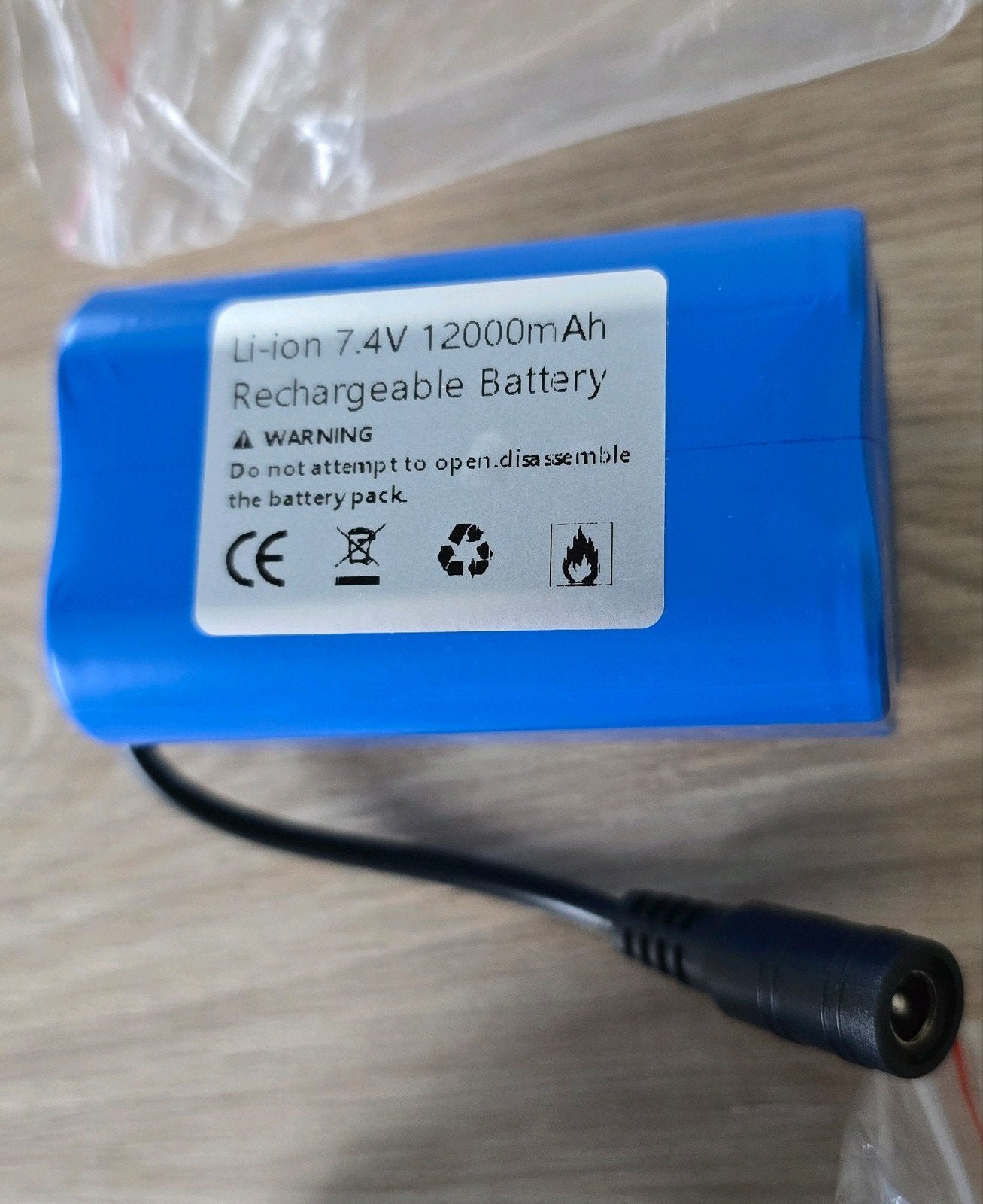 Nieuwe Oplaadbare Li-ion Accu 7.4V 12000mAh (voor Voerboot), Ophalen of Verzenden, Nieuw