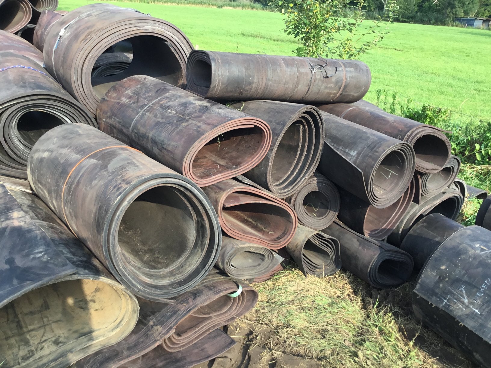 Rolletjes stalmatten voor in en rond stallen te gebruiken, Dieren en Toebehoren, Stalling en Weidegang
