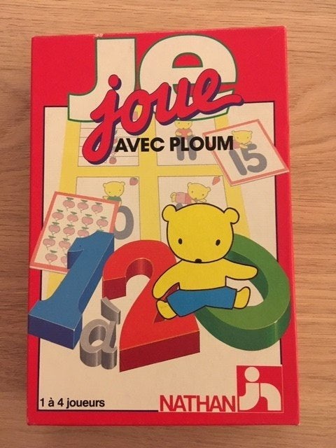 Jeu NATHAN « Je joue avec Ploum » à partir de 4 ans, Enlèvement, Compter