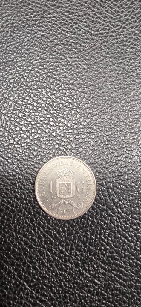 5#    Nederlandse Antillen 1 gulden 1971, Ophalen of Verzenden
