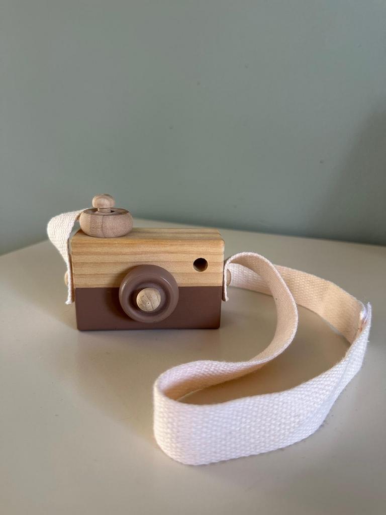 Houten camera - kinderspeelgoed, Enlèvement, Neuf