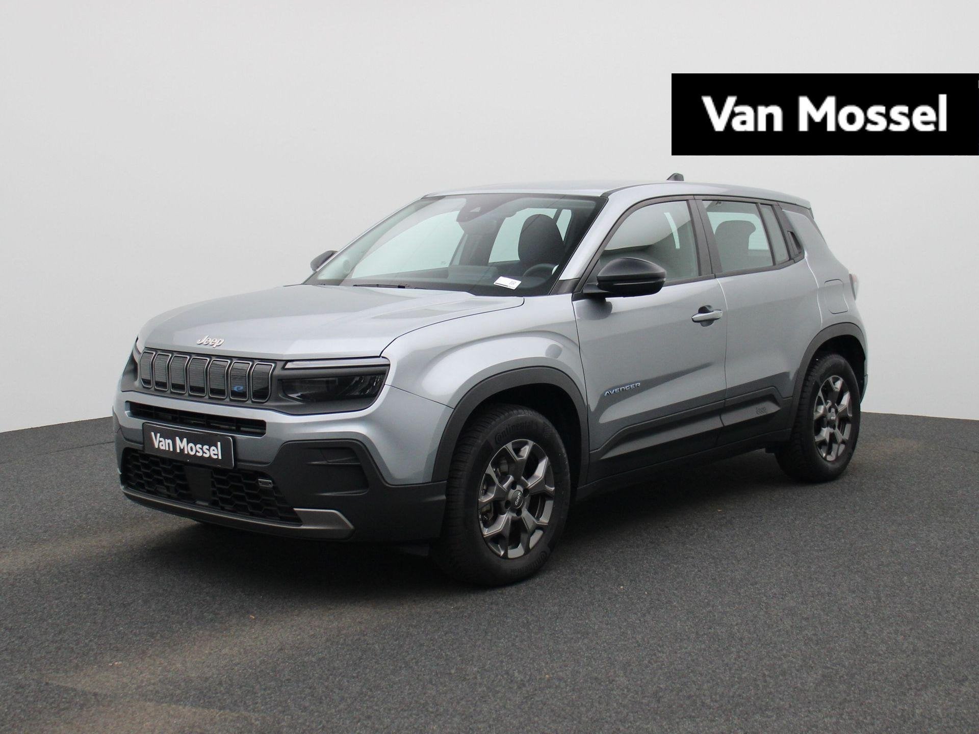 Jeep Avenger 1.2 Altitude MT6 VERWACHT, Auto's, Jeep, Voorwielaandrijving, Stof, Gebruikt, Zwart
