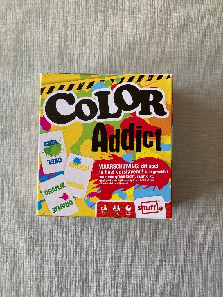Color Addict, Hobby en Vrije tijd, Gezelschapsspellen | Kaartspellen, Vijf spelers of meer, Ophalen of Verzenden, Zo goed als nieuw