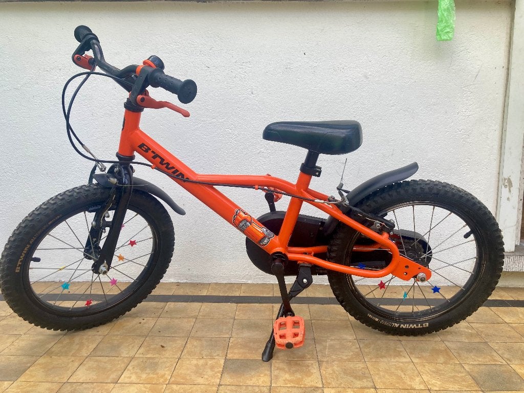 Vélo B-Twin Robot500 16 pouces pour enfants, Frein sur jante, B-Twin, 16 à 20 pouces, Enlèvement