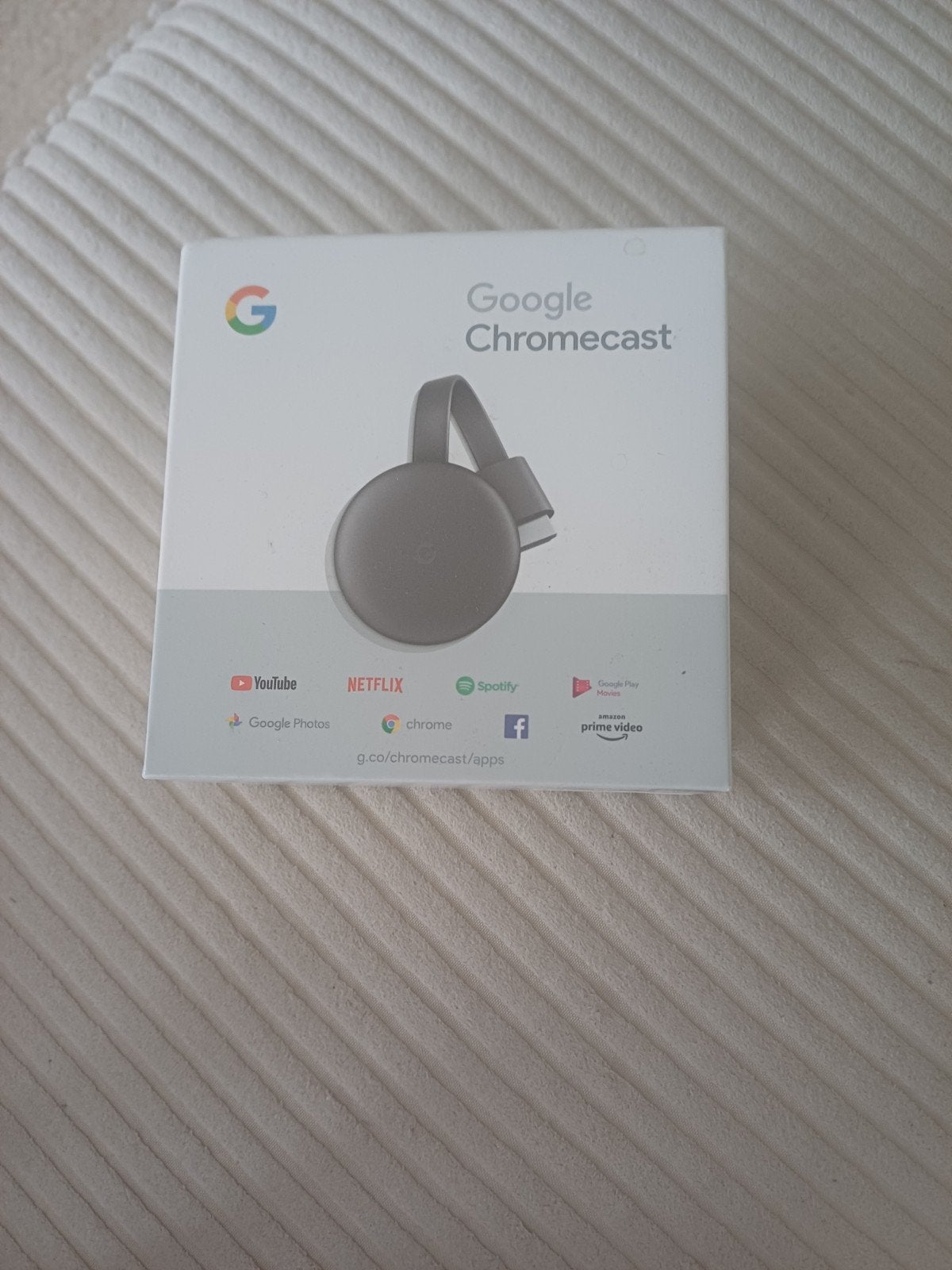 Google Chromecast, Ophalen
