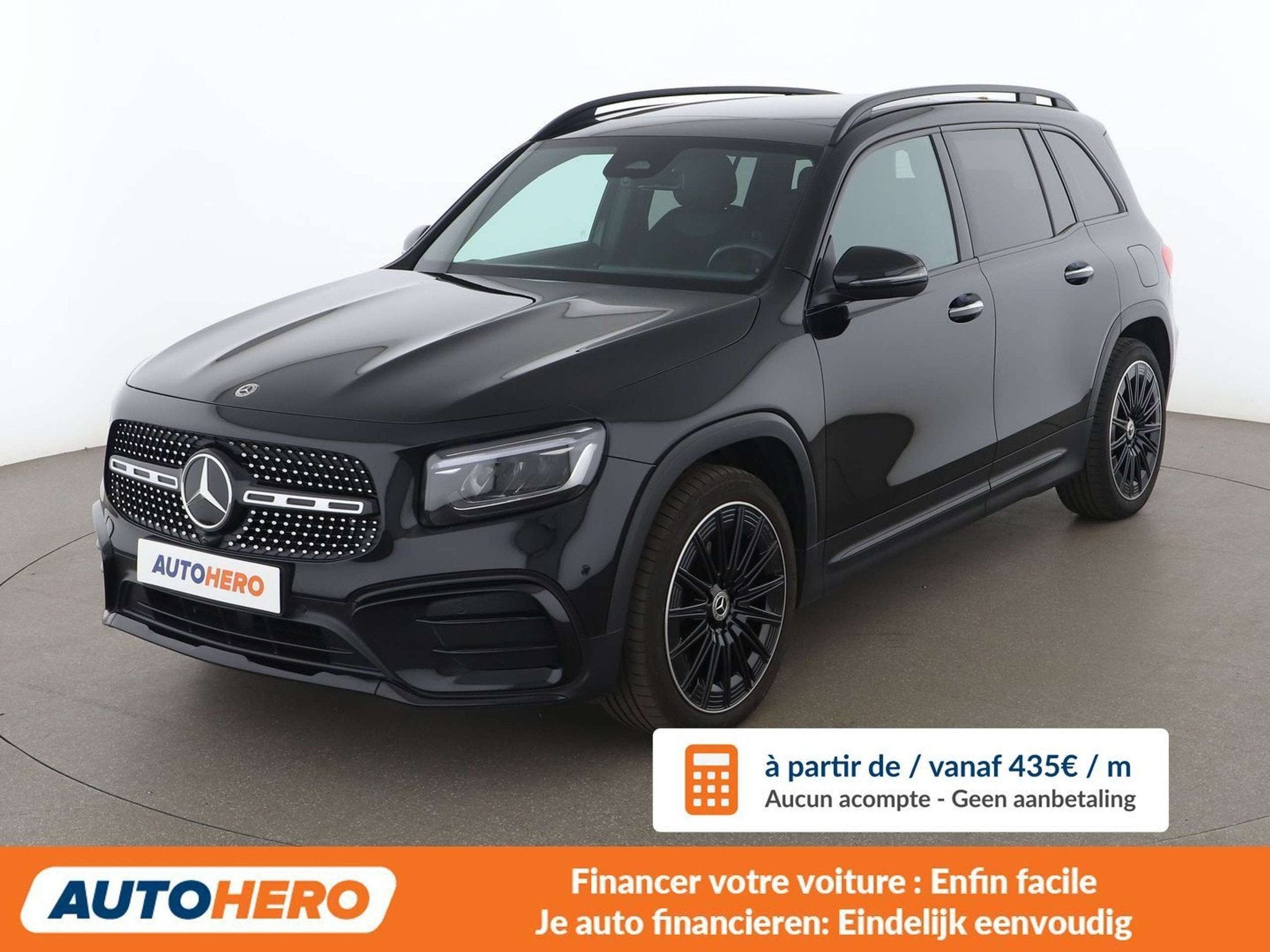 Mercedes-Benz GLB 180 GLB 180 Mild-Hybrid AMG Line, Auto's, Gebruikt, Lichtsensor, Zwart, 5 zetels