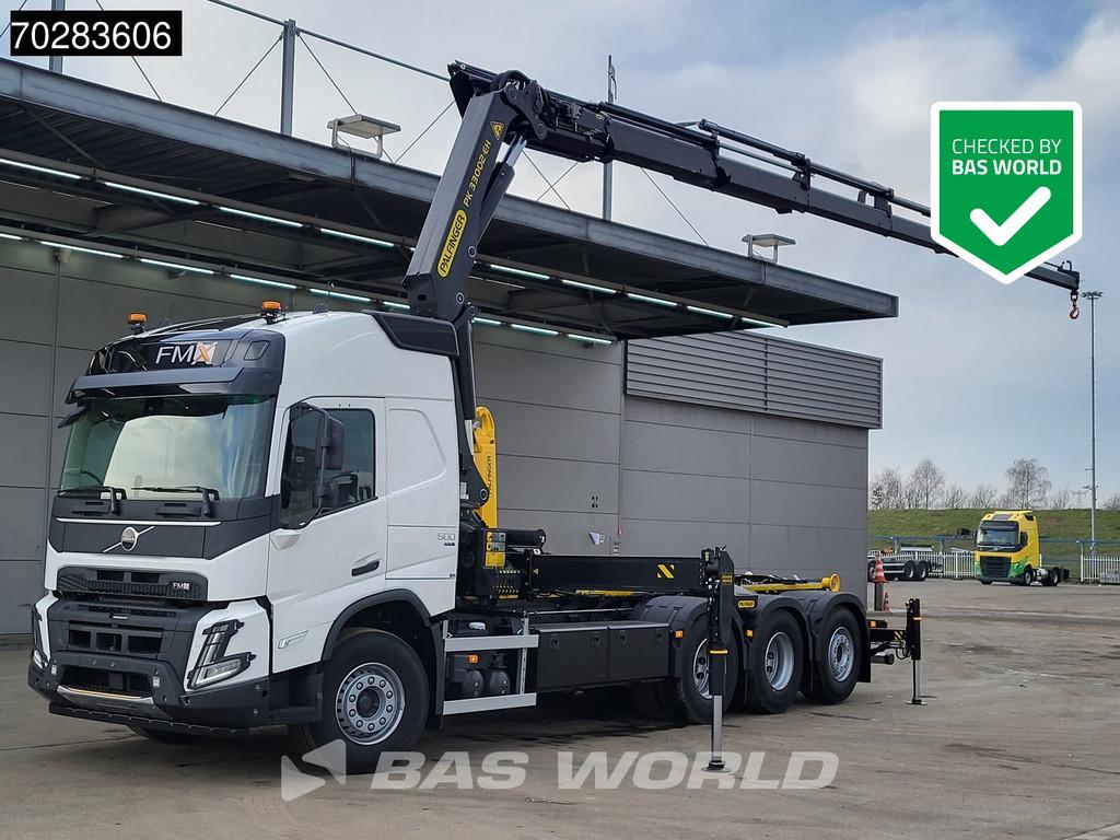 Volvo FMX 500 8X4 NEW! Crane + Hooklift Palfinger PK33002 Cr, Autos, Camions, Achat, Euro 6, Entreprise, Éclairage LED